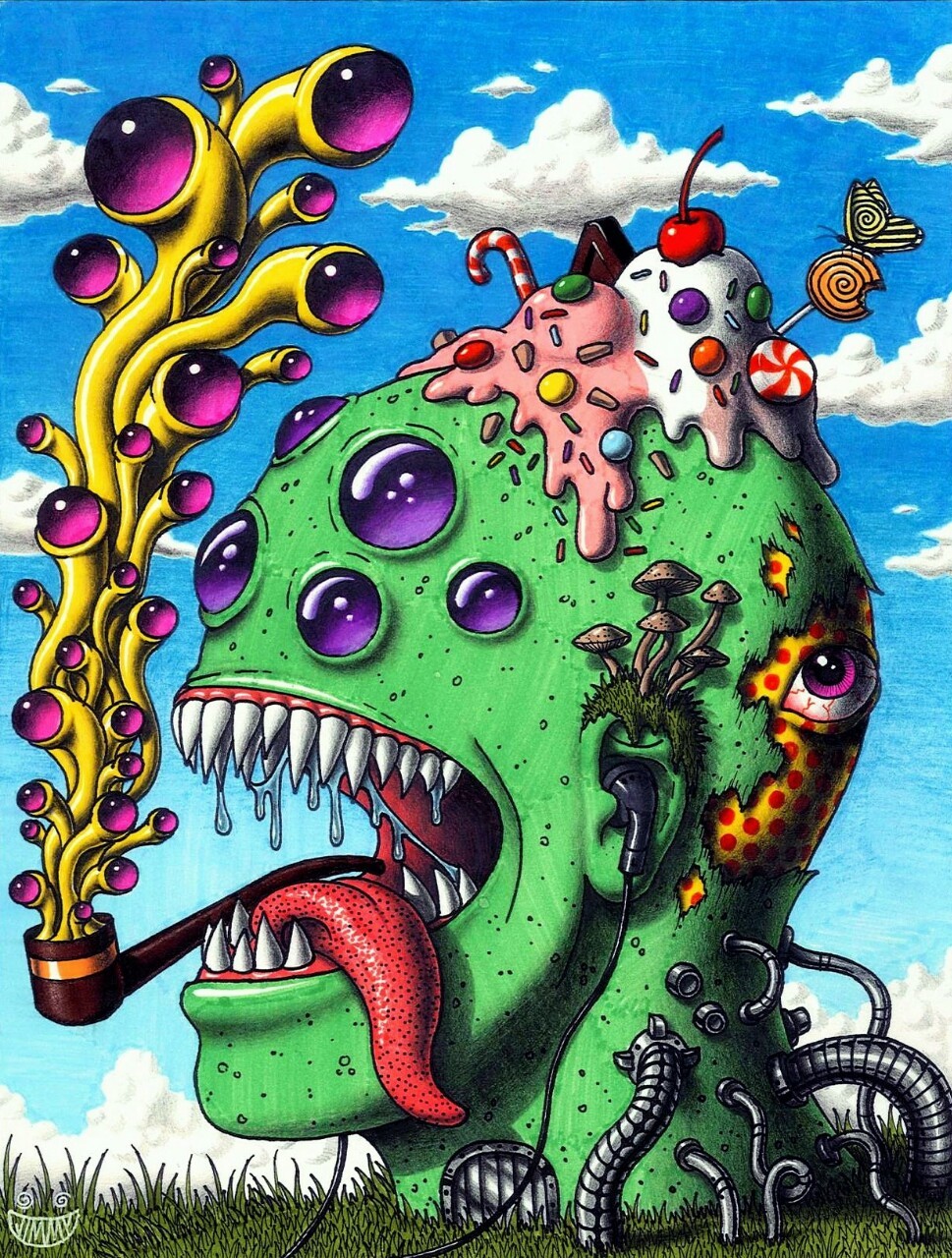 Artstation Trippy Head 2 Jimmy Alonzo Artstation Trippy Head 2 Jimmy Alonzo