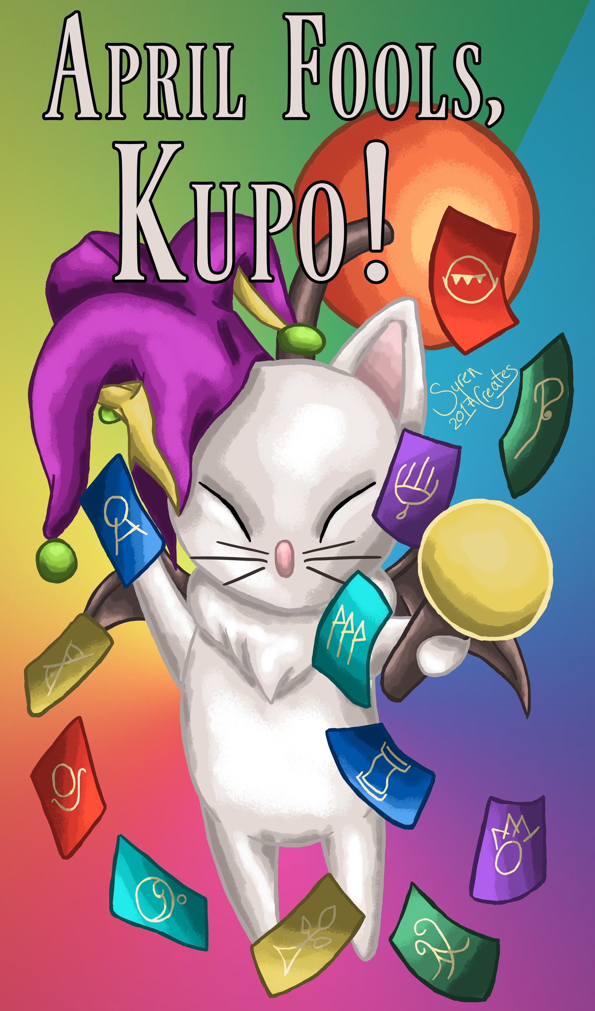 Destiny Vause April Fools Day Moogle
