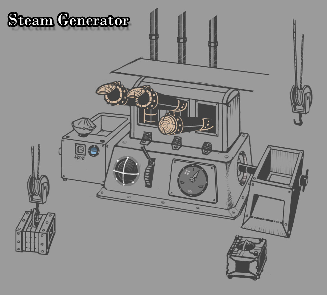 Steam Generator Puzzle. 