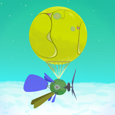Samuel herb balloon drone