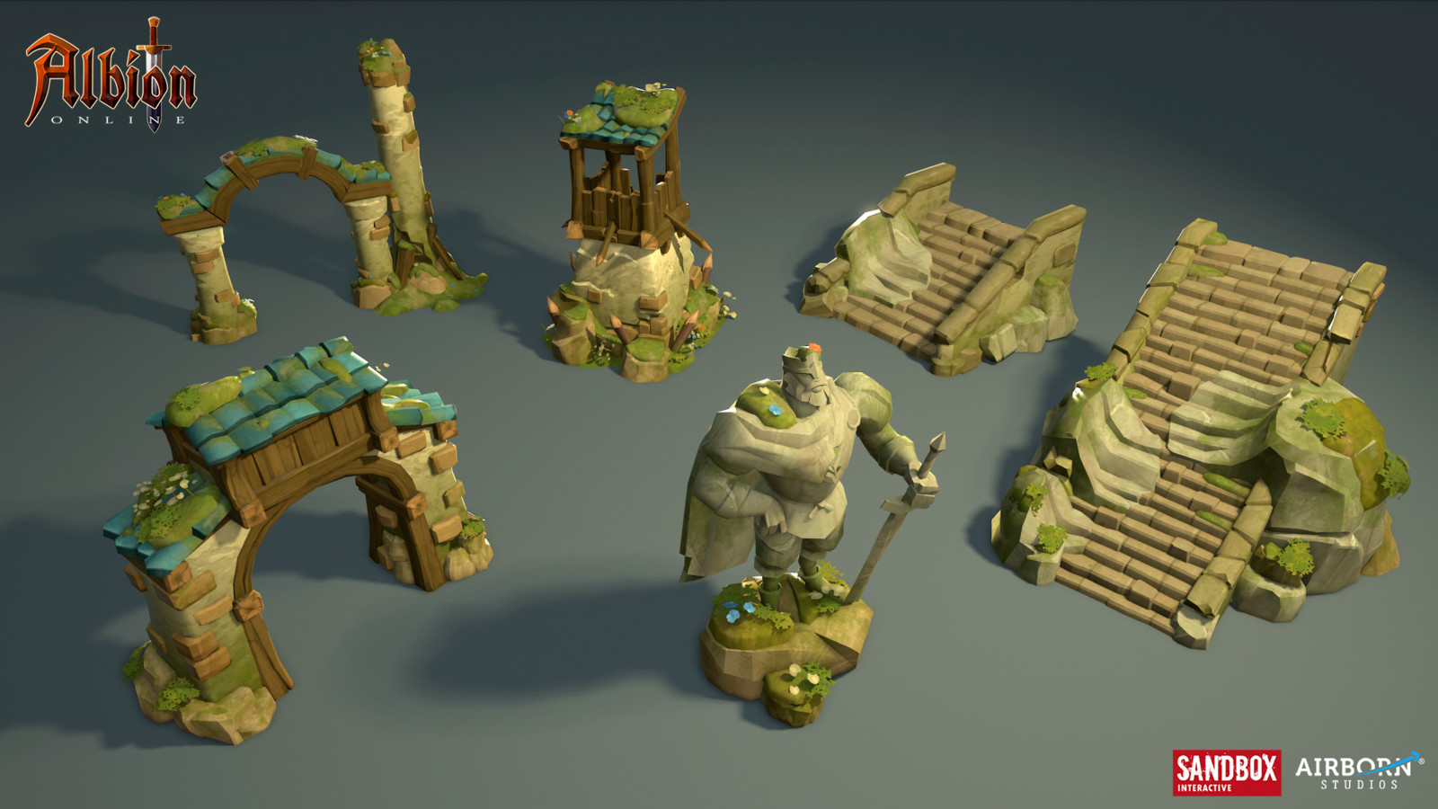 Highland ruins by David Fraaß, Aljona Bulgar, Alexandra Graap &amp; Jonas Kunert