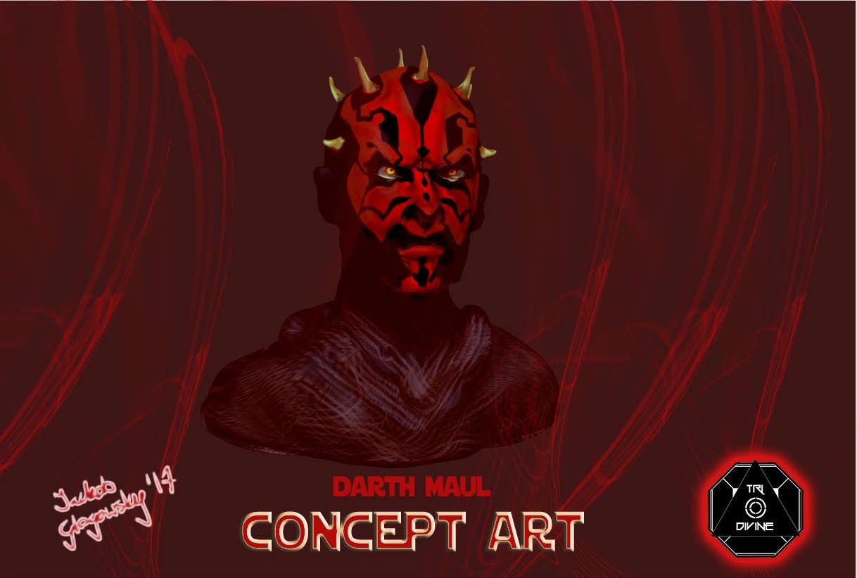 Artstation Darth Maul 3d Concept Art Jackob Glogowsky