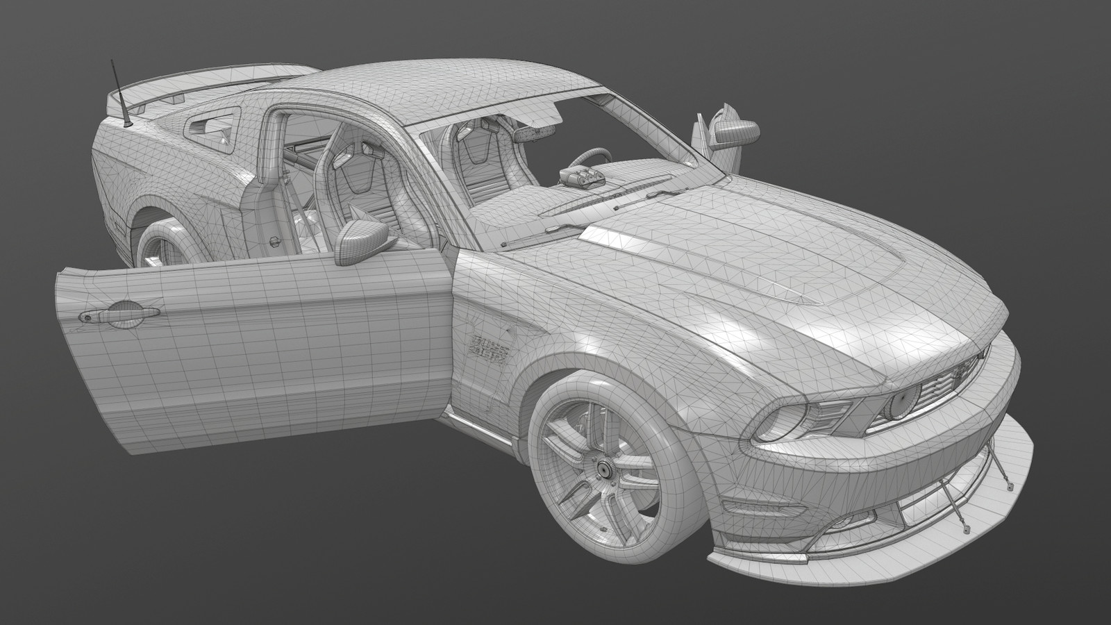 Complete model is 249.514 triangles
