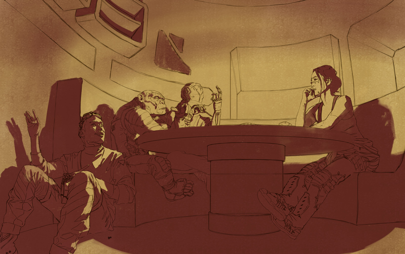 Underpainting