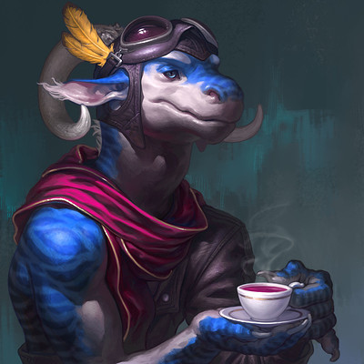 Taran fiddler dragoncharacterblue2a