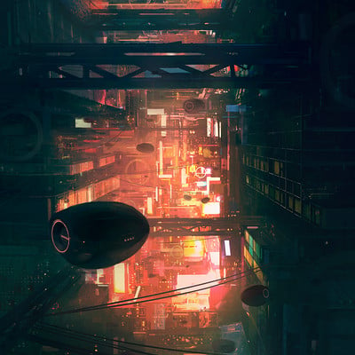 Cyberpunk City 02