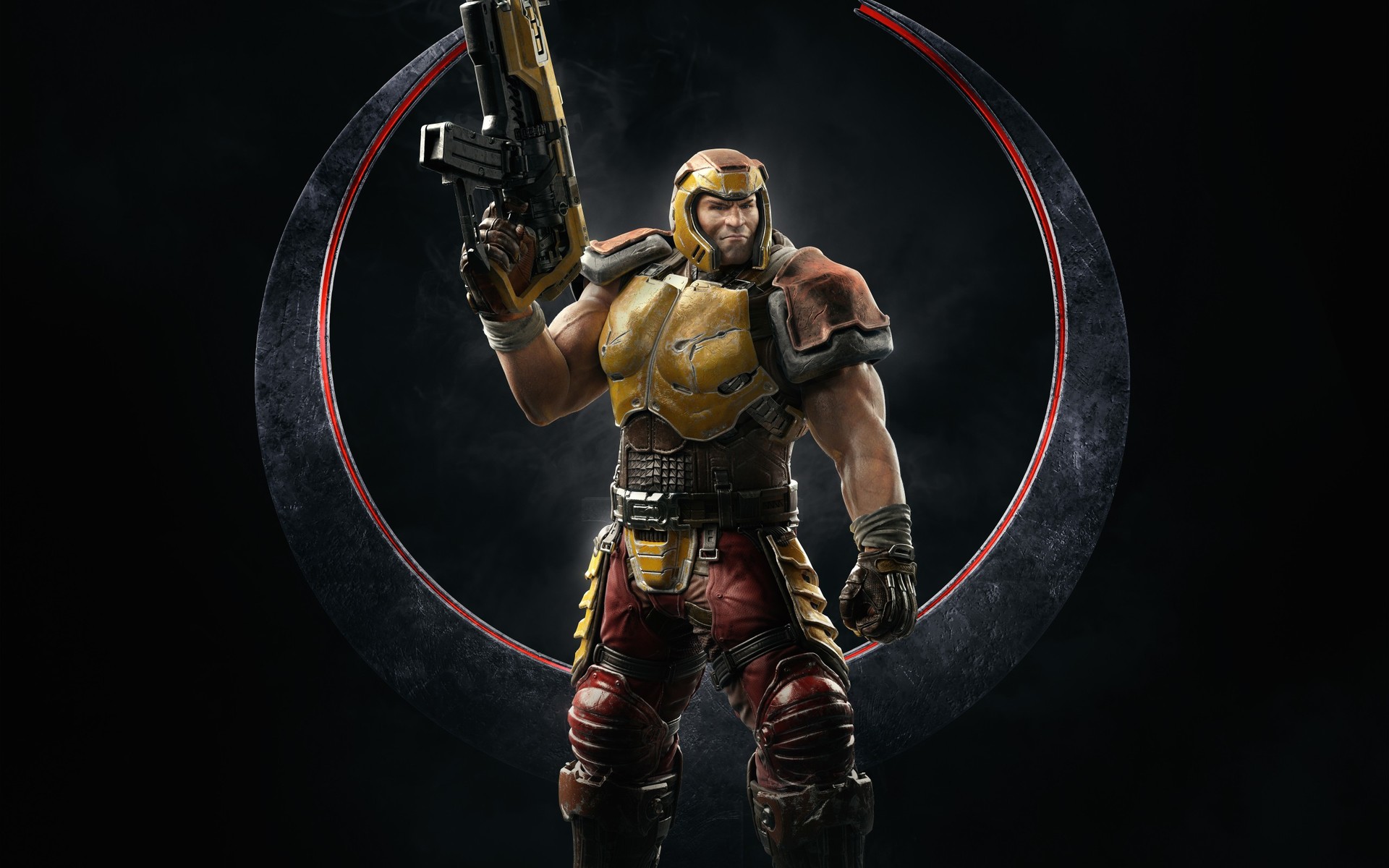 Quake Champions Key Art Ranger, Enok Brynjólfsson