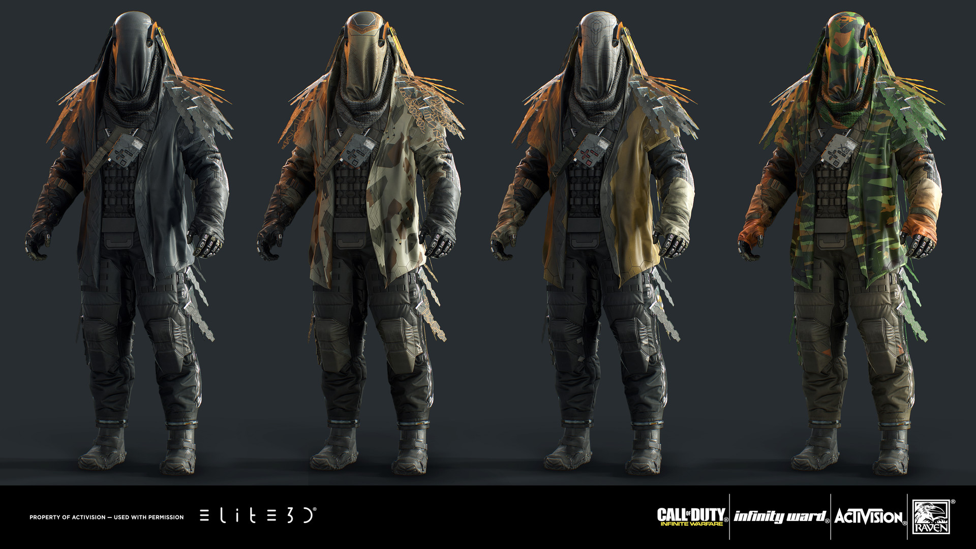 Artstation Call Of Duty Infinite Warfare Phantom Character