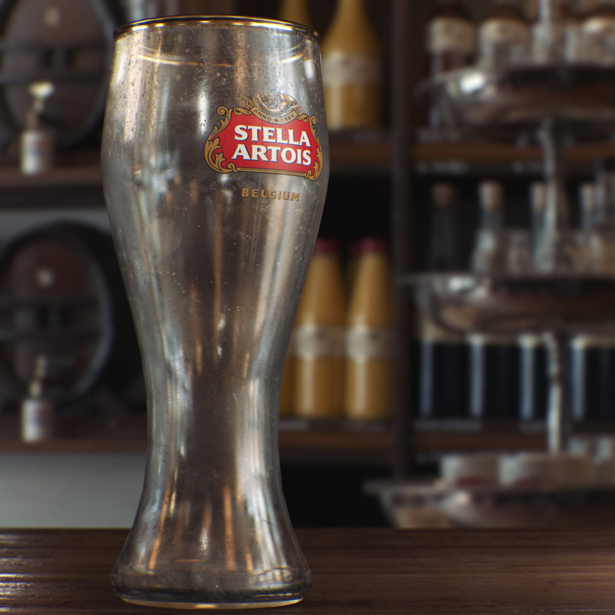 Beer Glass Look Development