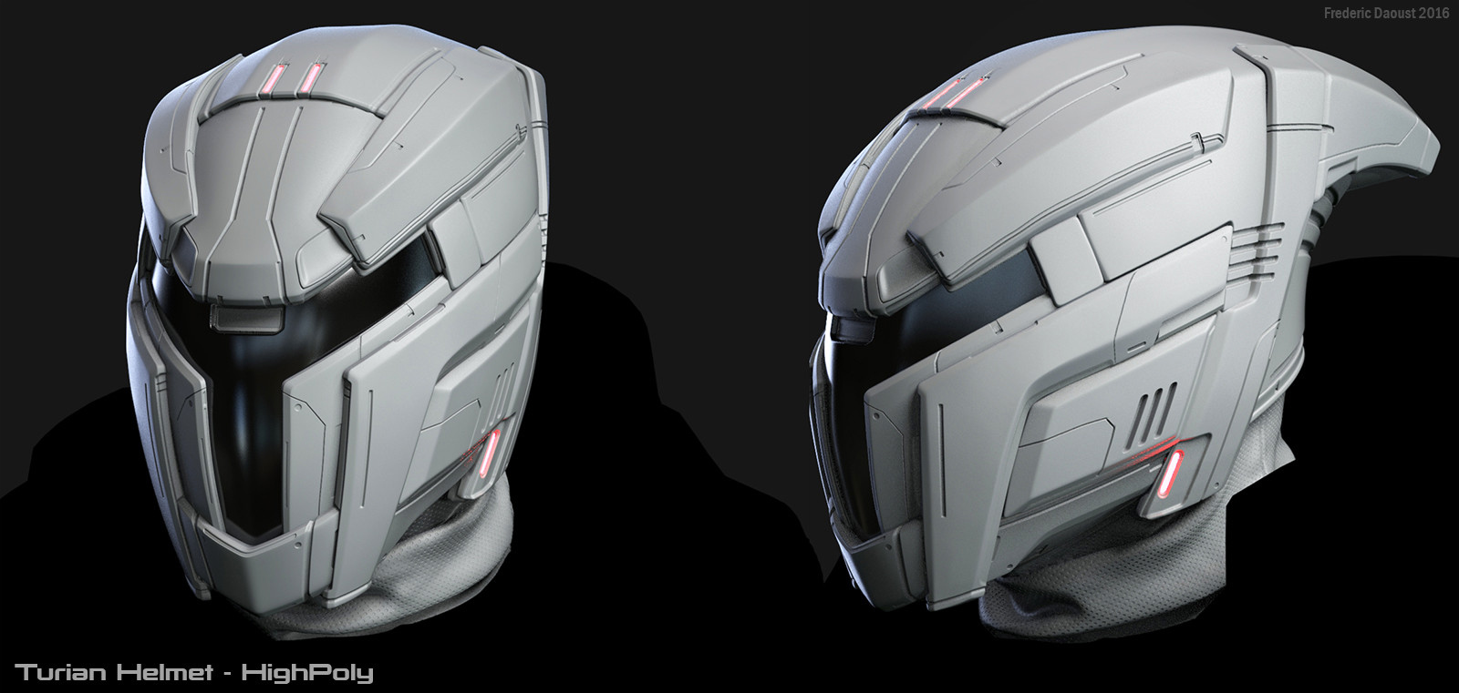 Mass Effect: ANDROMEDA Turian Helmet.