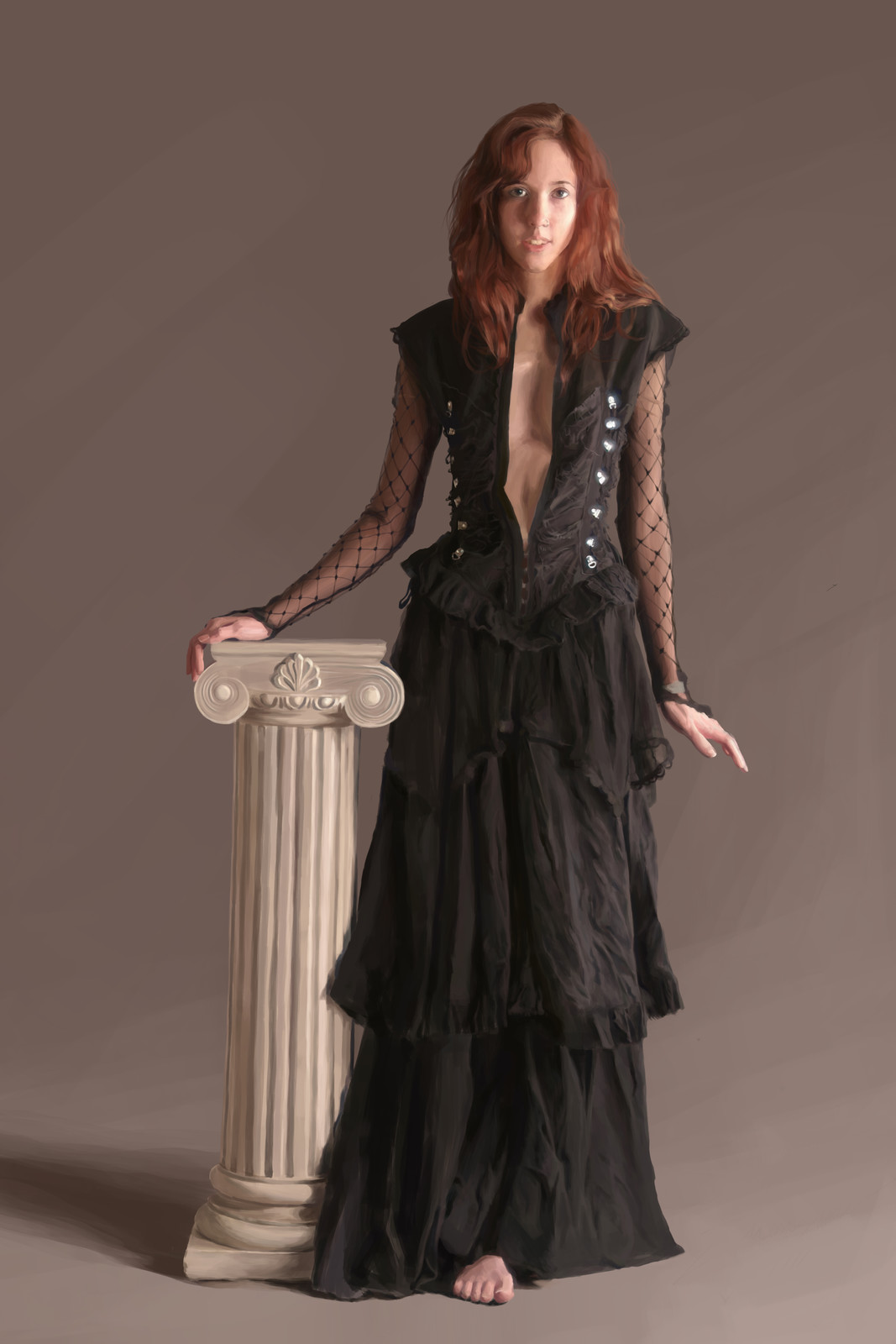 Yu Zheng Digital Female Figure Painting