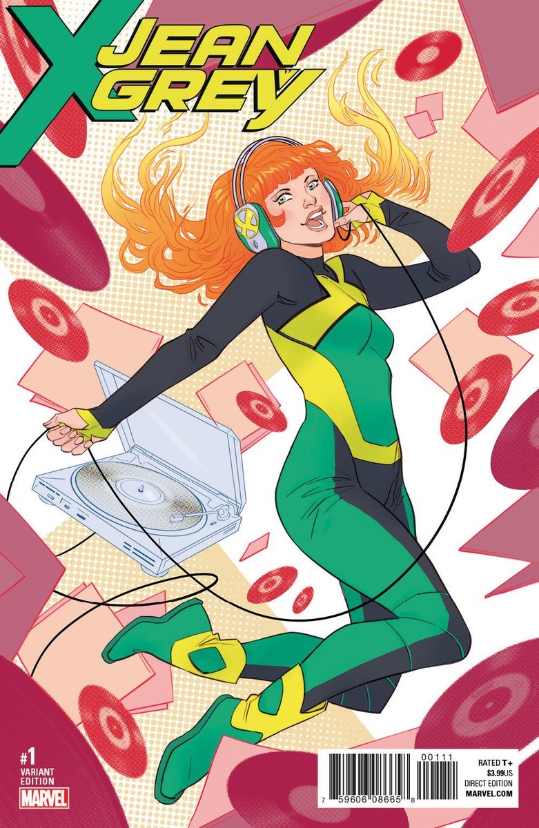 Jean Grey - first solo series variant cover - Marvel Comics