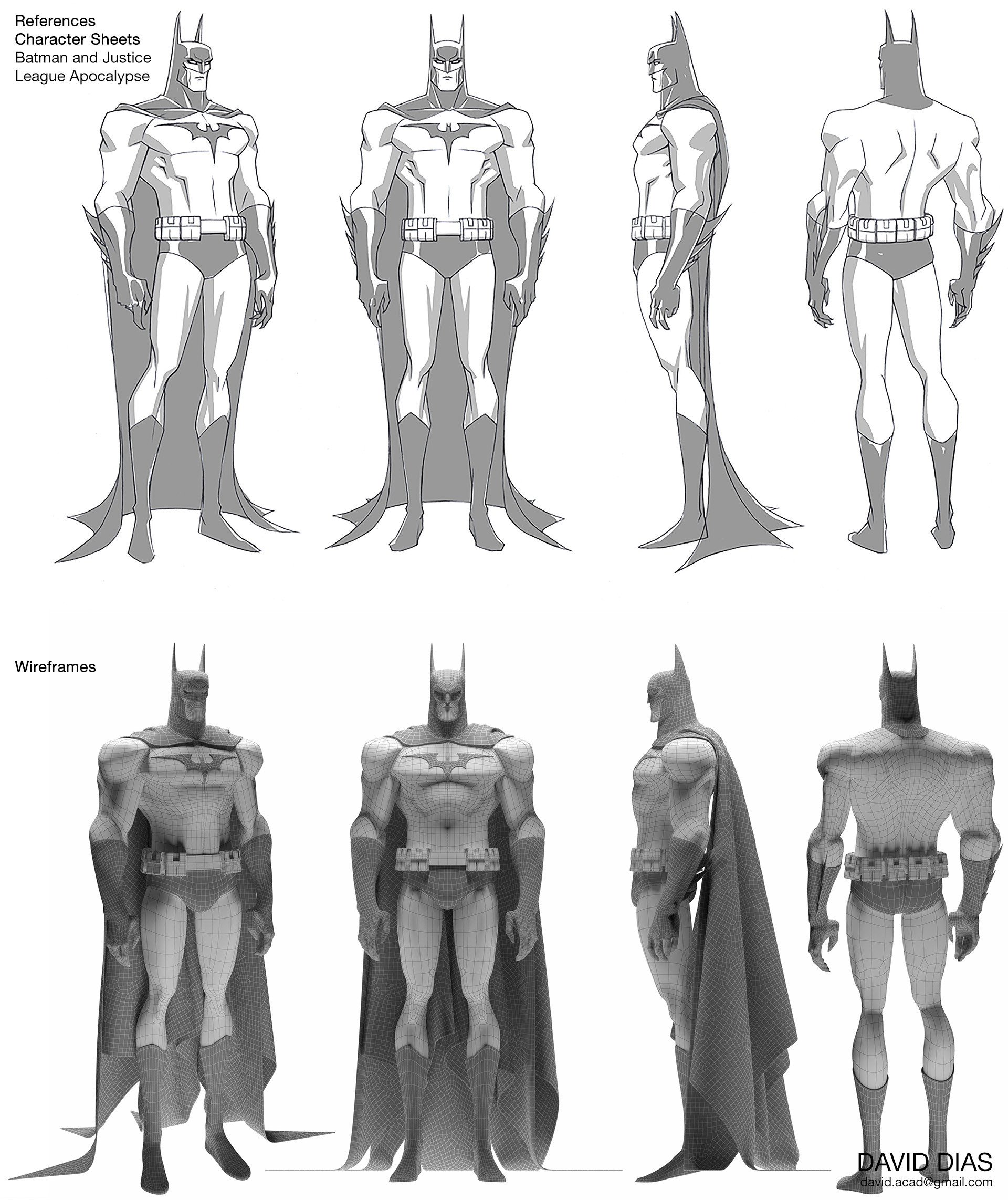 David Dias - Batman 3D Toon Shader/Modeling