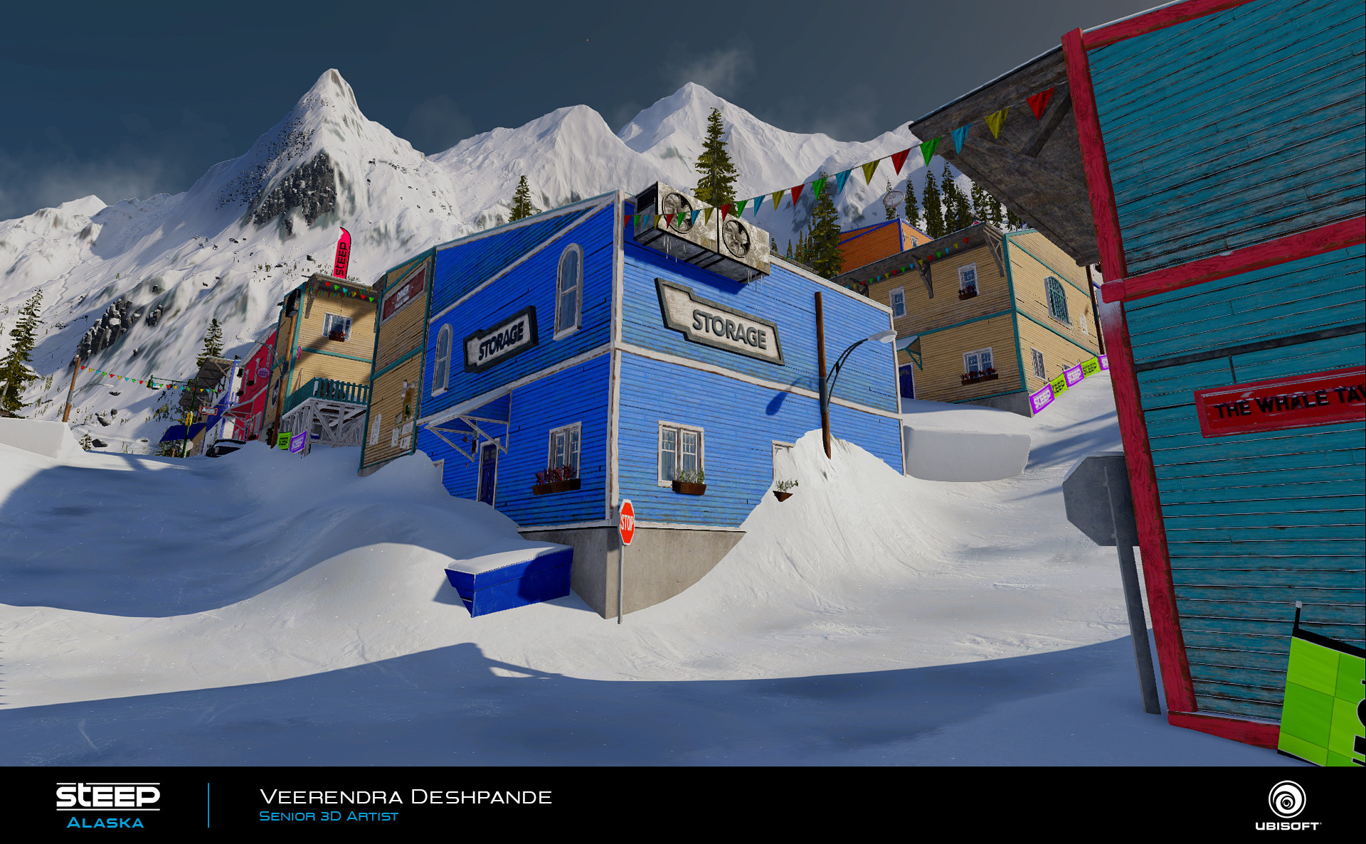 Artstation Steep Alaska Dlc Port Town Environment Assets Veerendra Deshpande