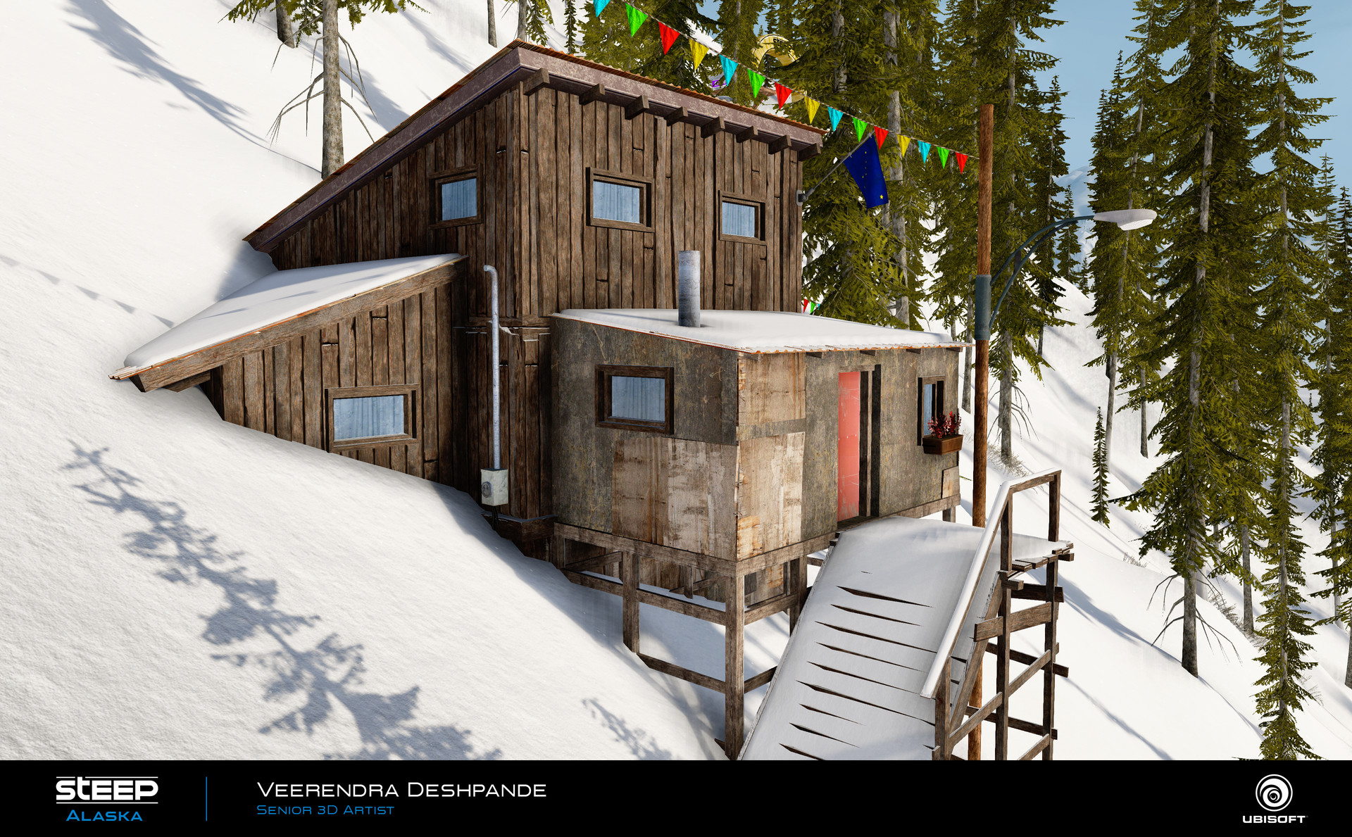 Artstation Steep Alaska Dlc Port Town Environment Assets Veerendra Deshpande