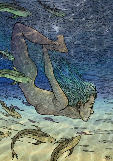 Artstation The Floating Girl Cholito Millagress