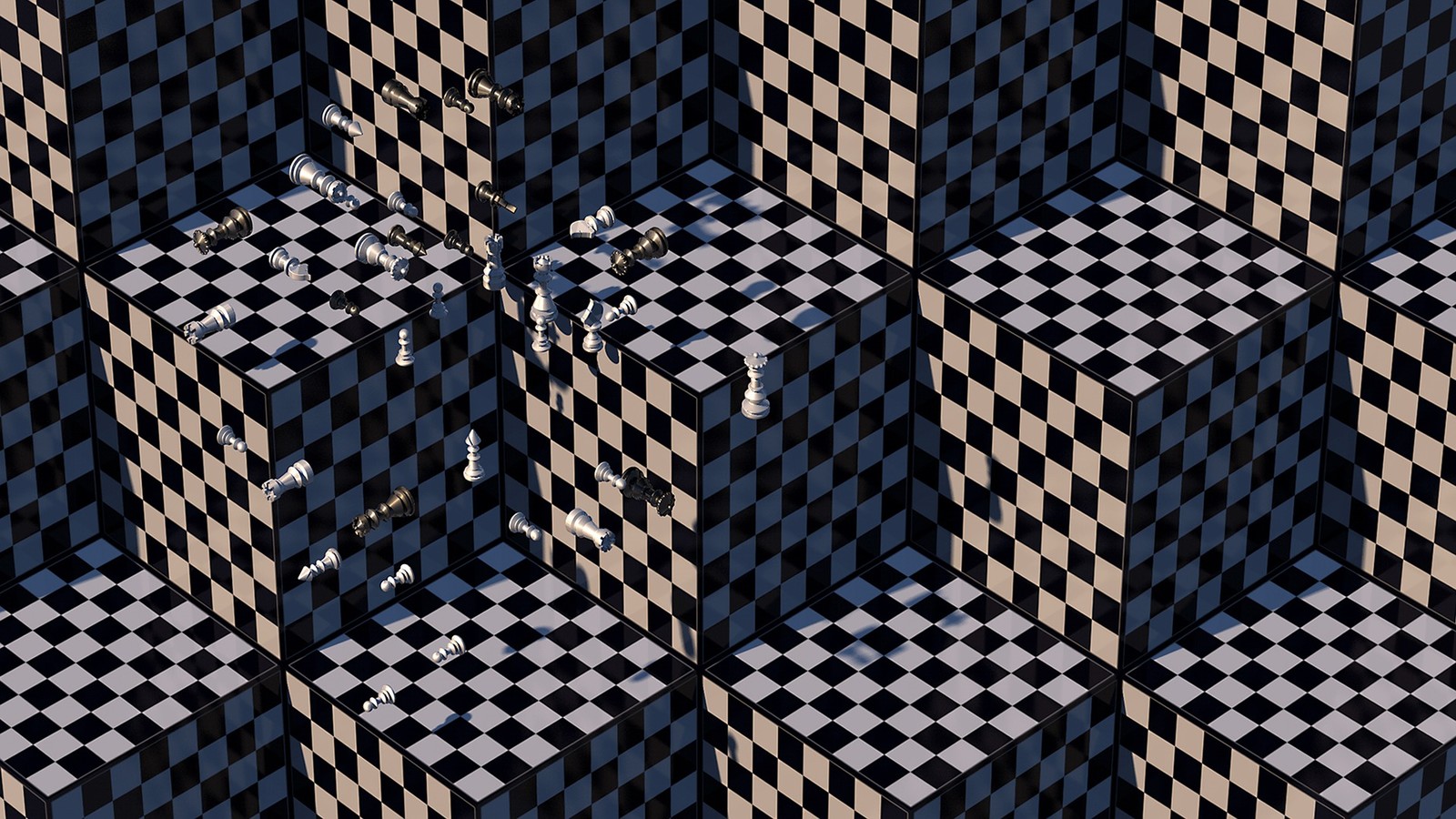 Anthony Beyer's chess photo 3D game