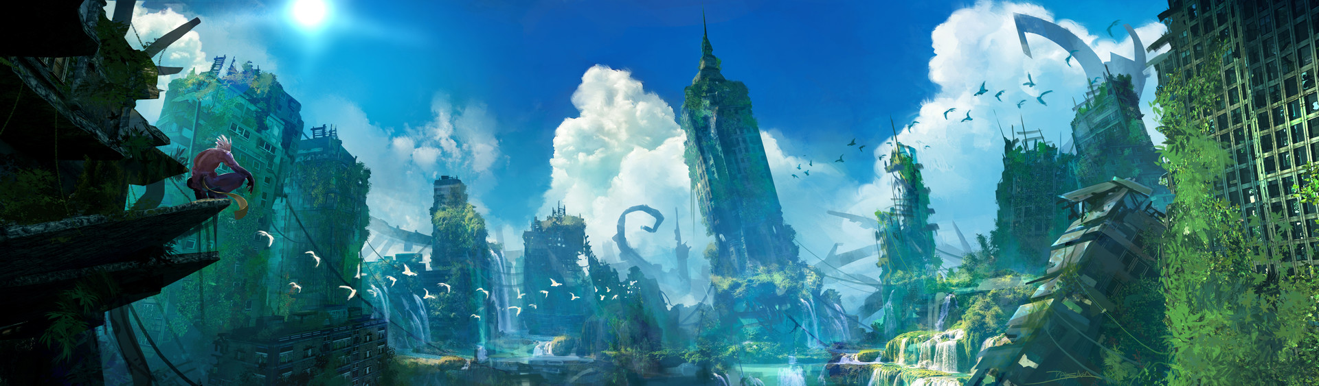 Artstation New York Overgrowth Alessandro Talexi Taini View an image titled 'trip art' in our enslaved: york overgrowth alessandro talexi taini