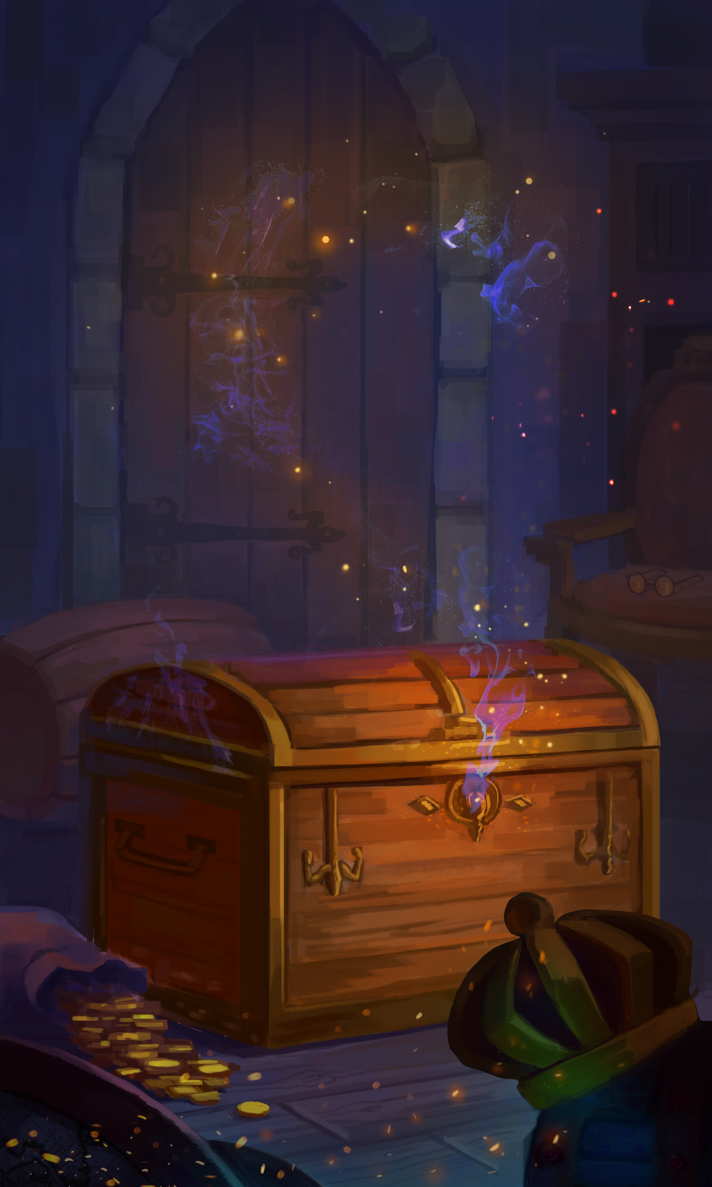ArtStation Item/Spells Chest