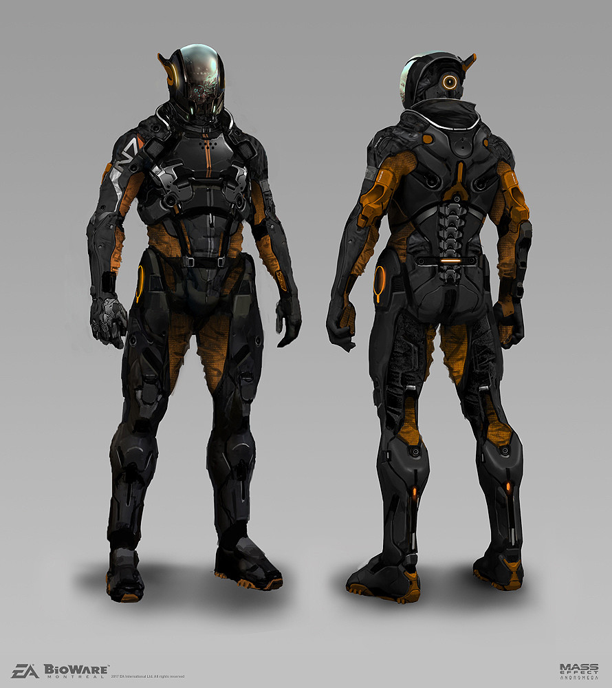 Mass Effect Andromeda - Pathfinder Concepts