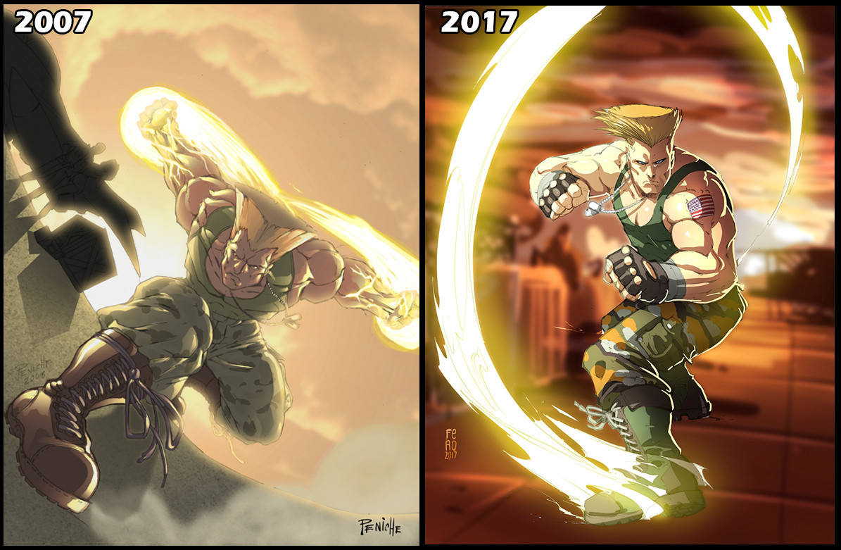 ten years of difference