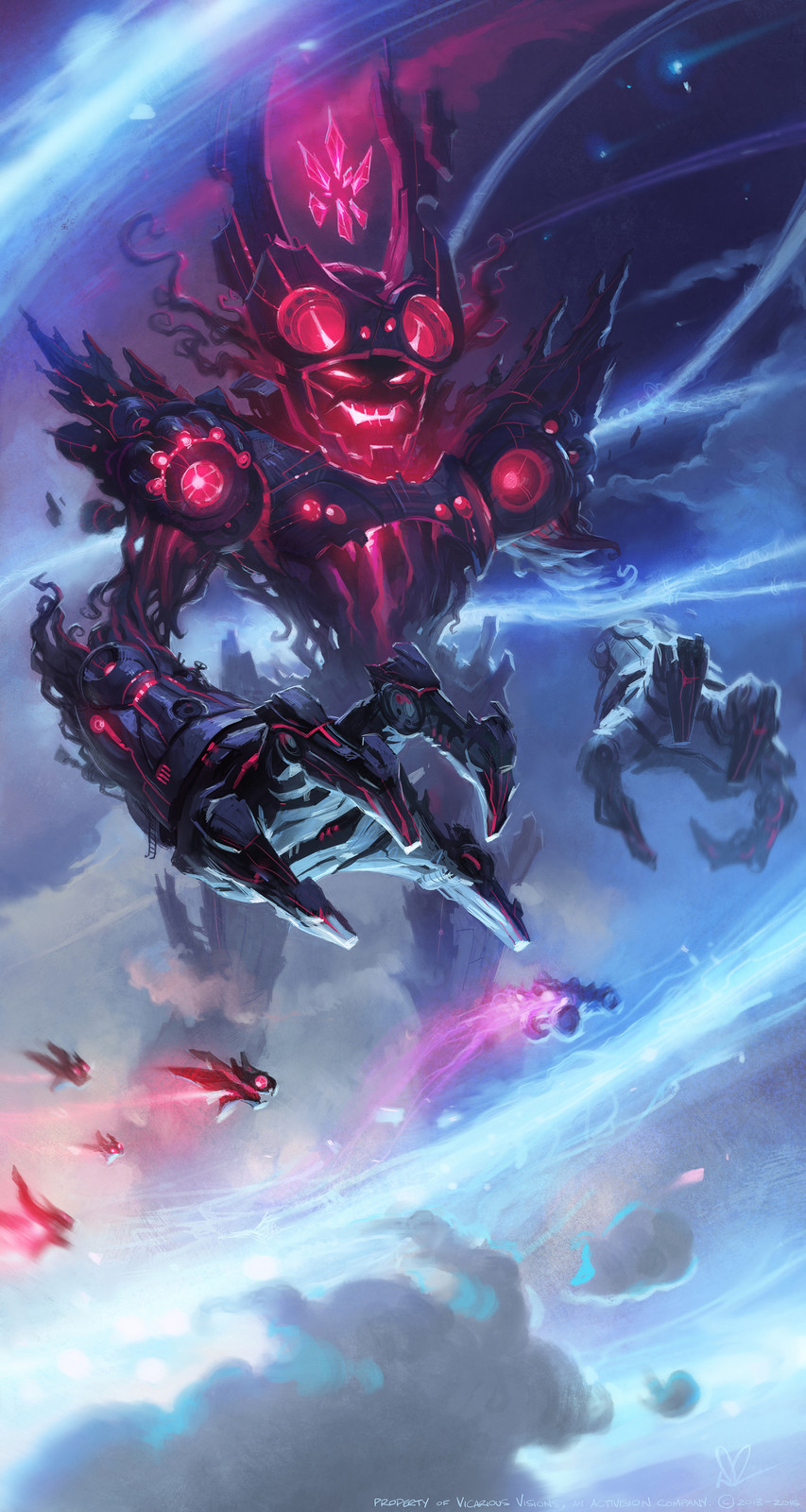 The Darkness in Sky-Eater Armor