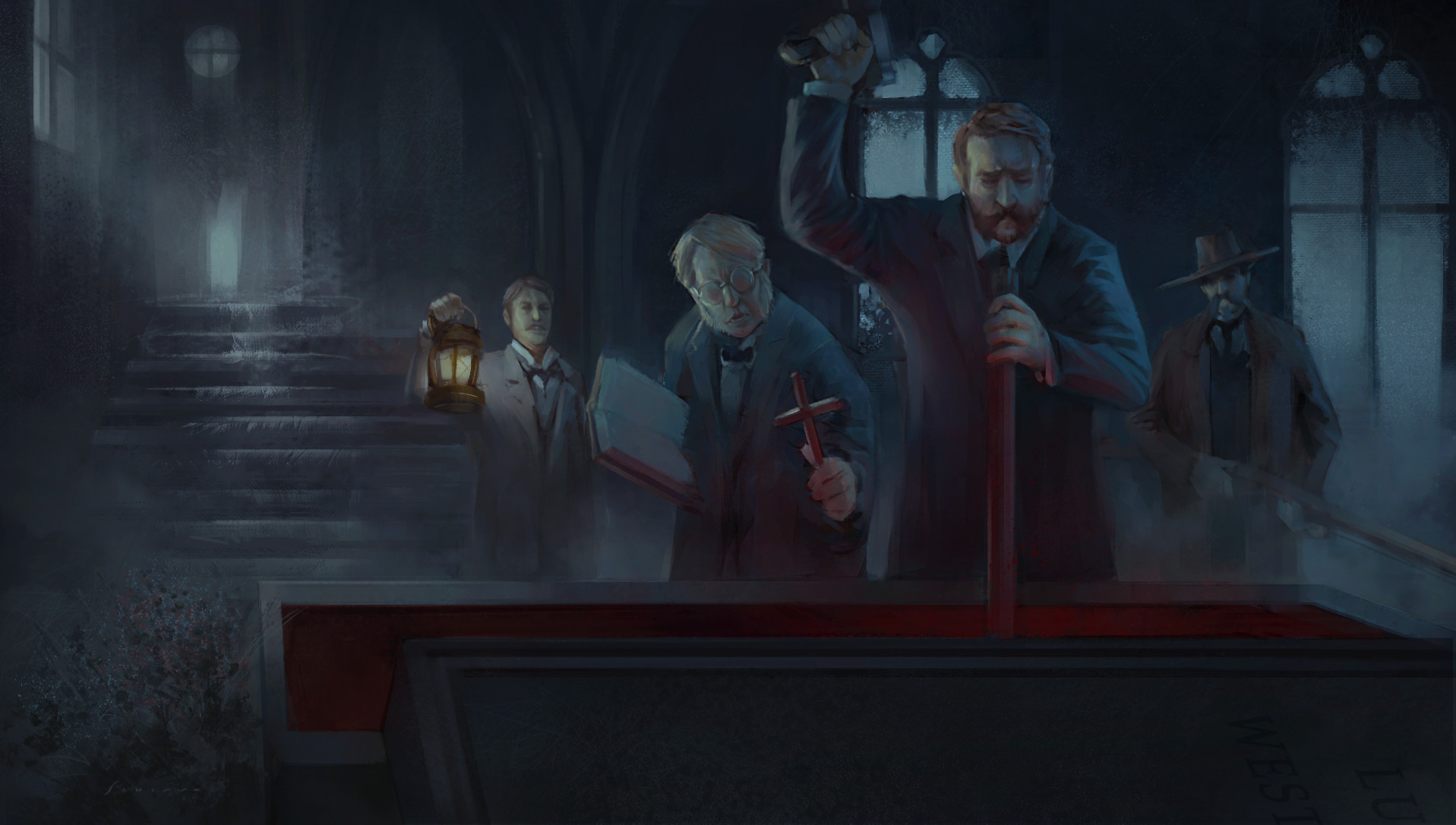 Artstation Bram Stoker S Dracula Jacopo Schiavo