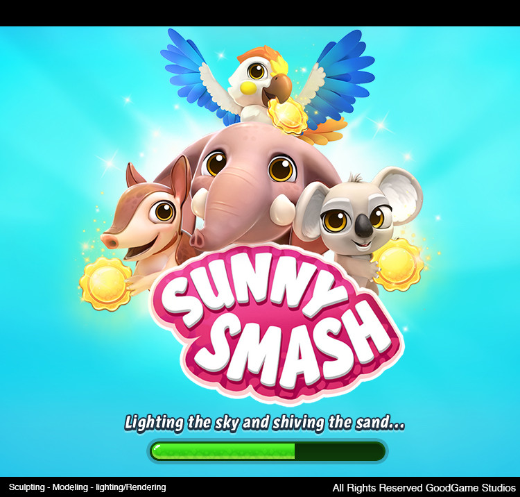 Final Render of Sunny Smash Logo