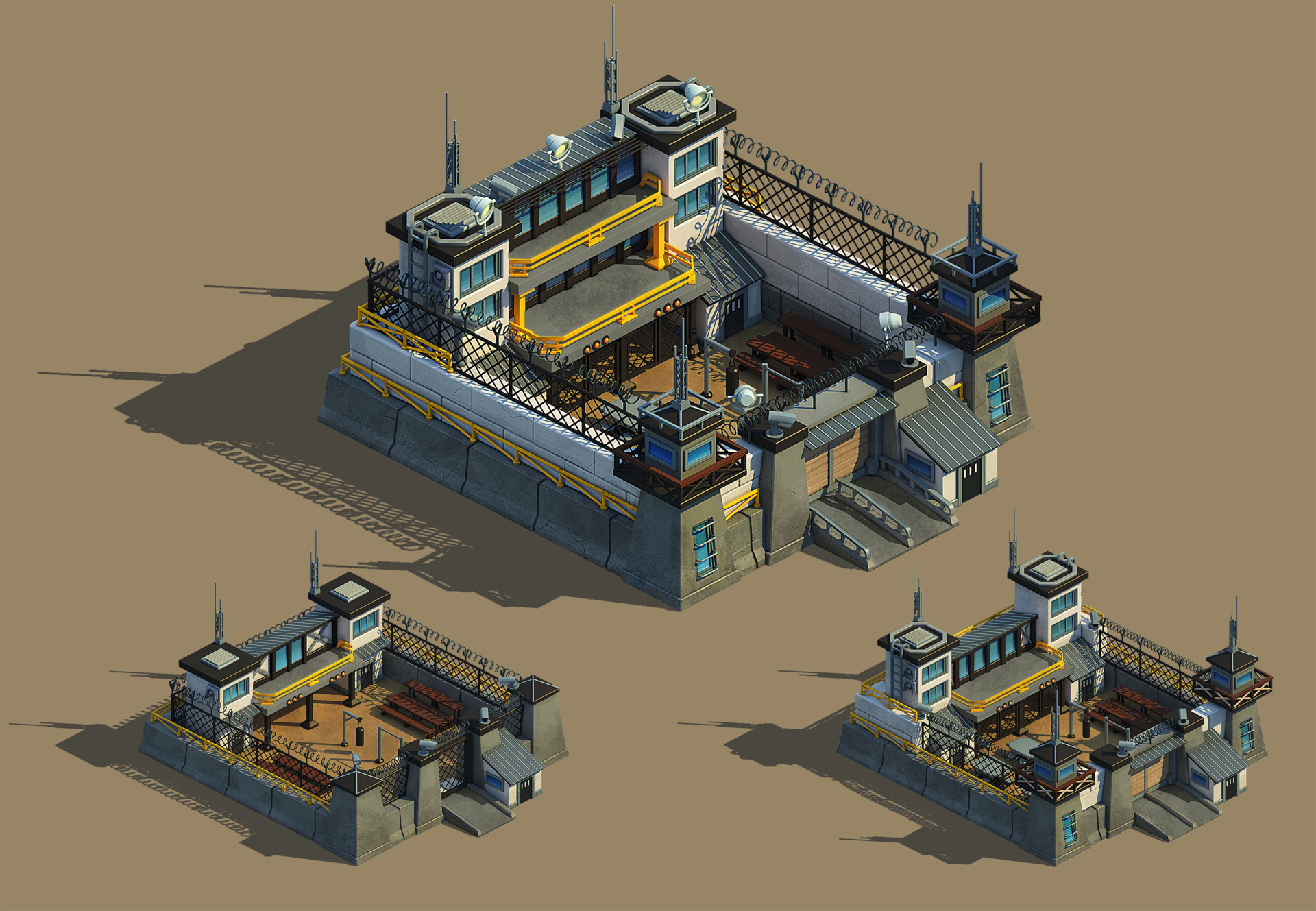 ArtStation - 3d model for strategy game