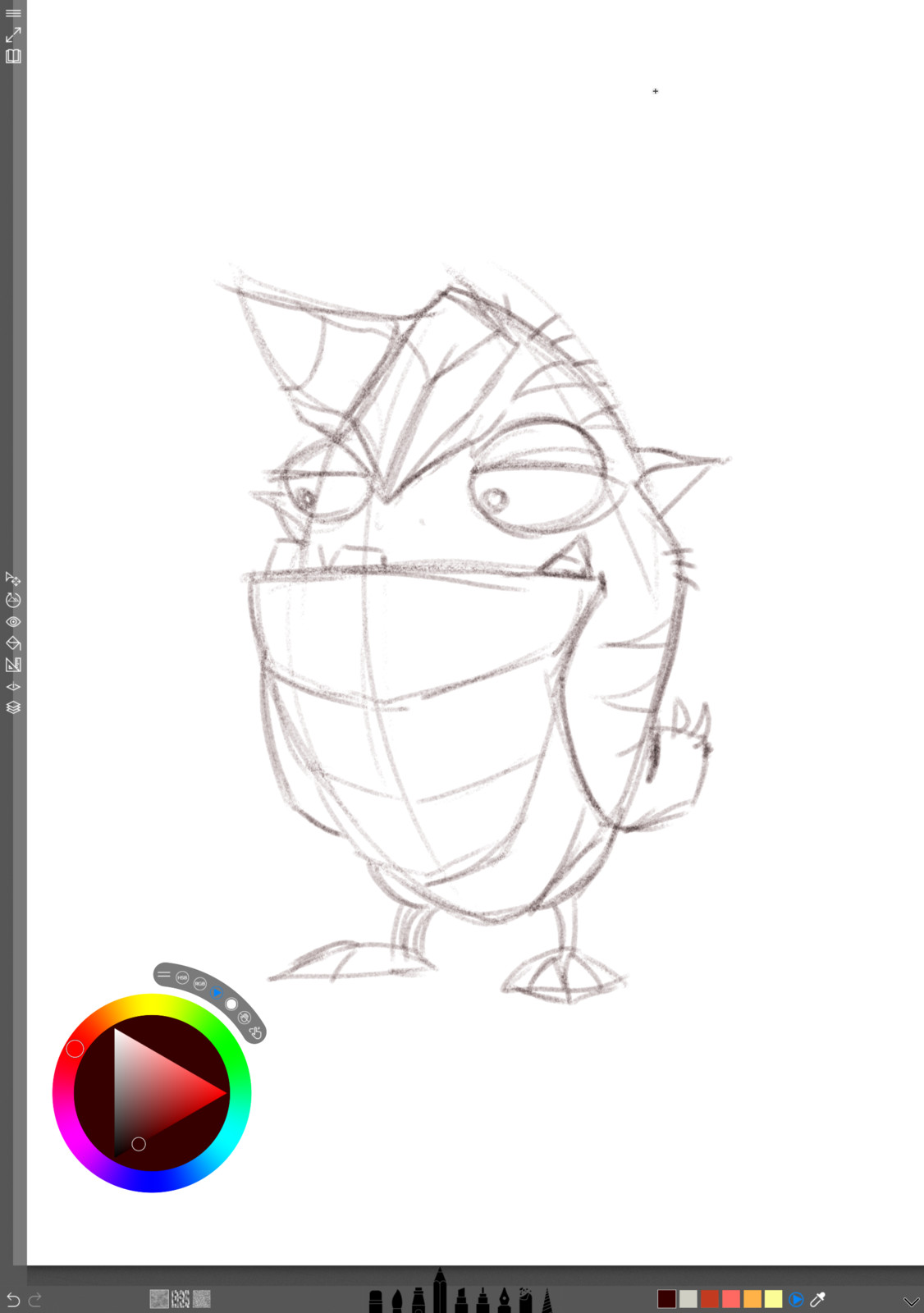 01 - Initial concept sketch