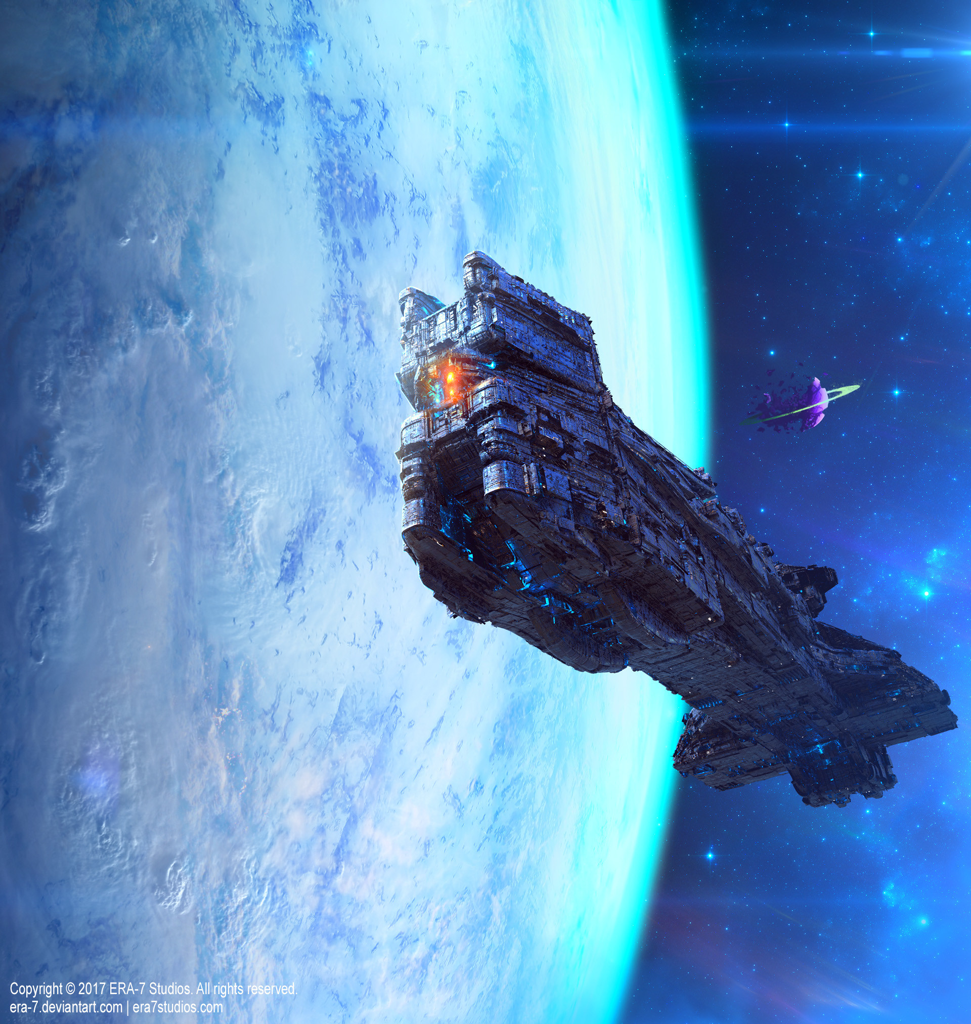 ArtStation SCI FI COVER