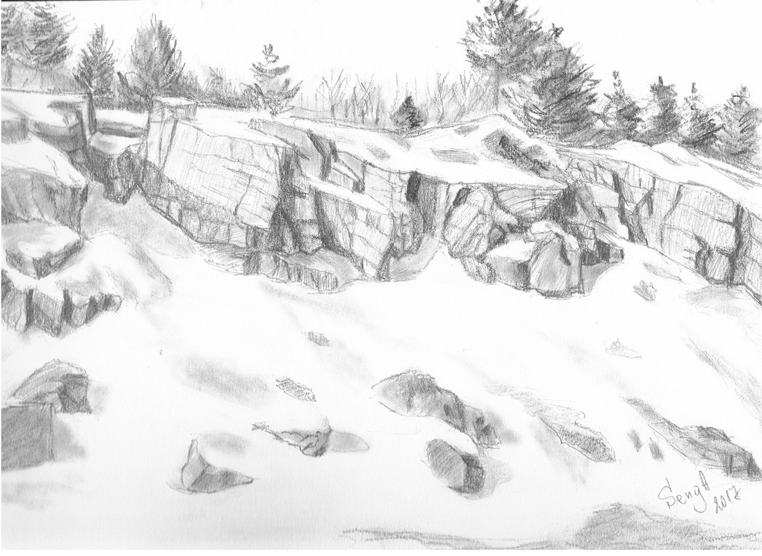 Artstation Snow Rock Landskape Agnes Gospodinova Artstation Snow Rock Landskape Agnes Gospodinova