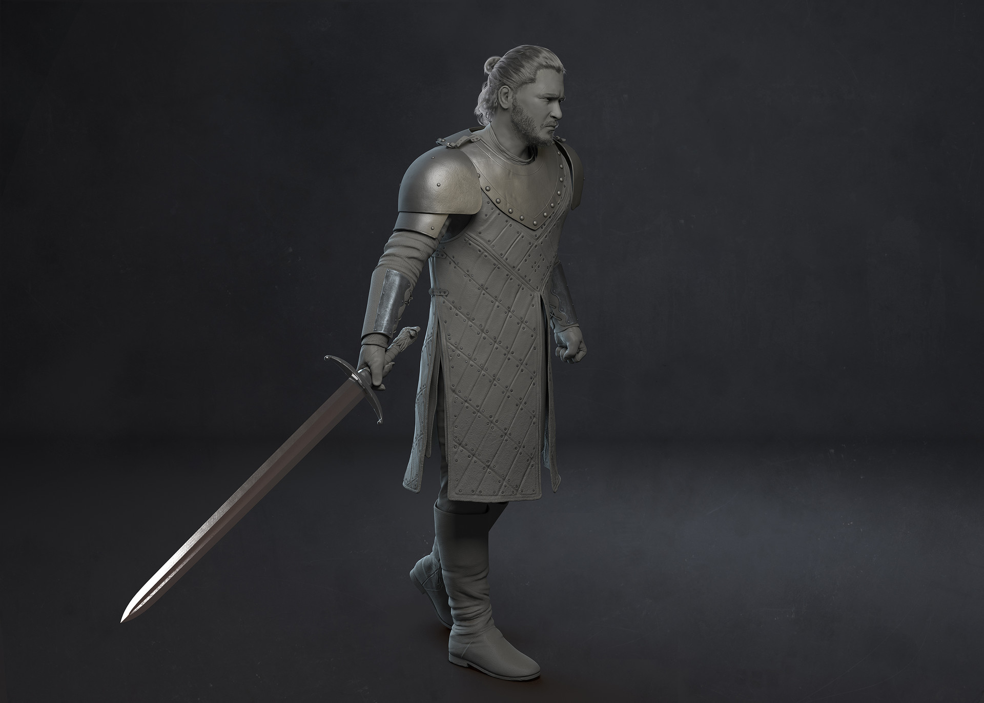 artstation jon snow eugene rassolov