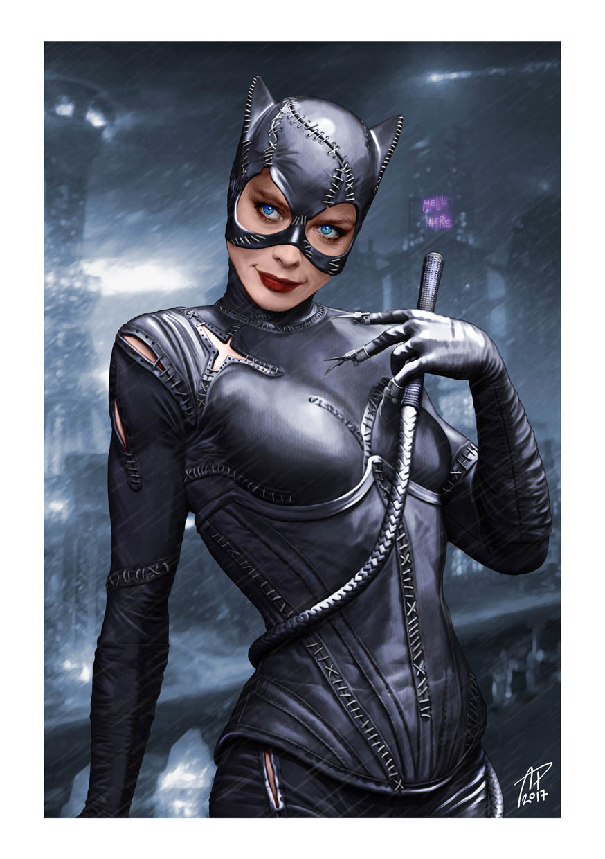 ArtStation - Catwoman - Selina Kyle (Michelle Pfeiffer), Antonio Petrakis