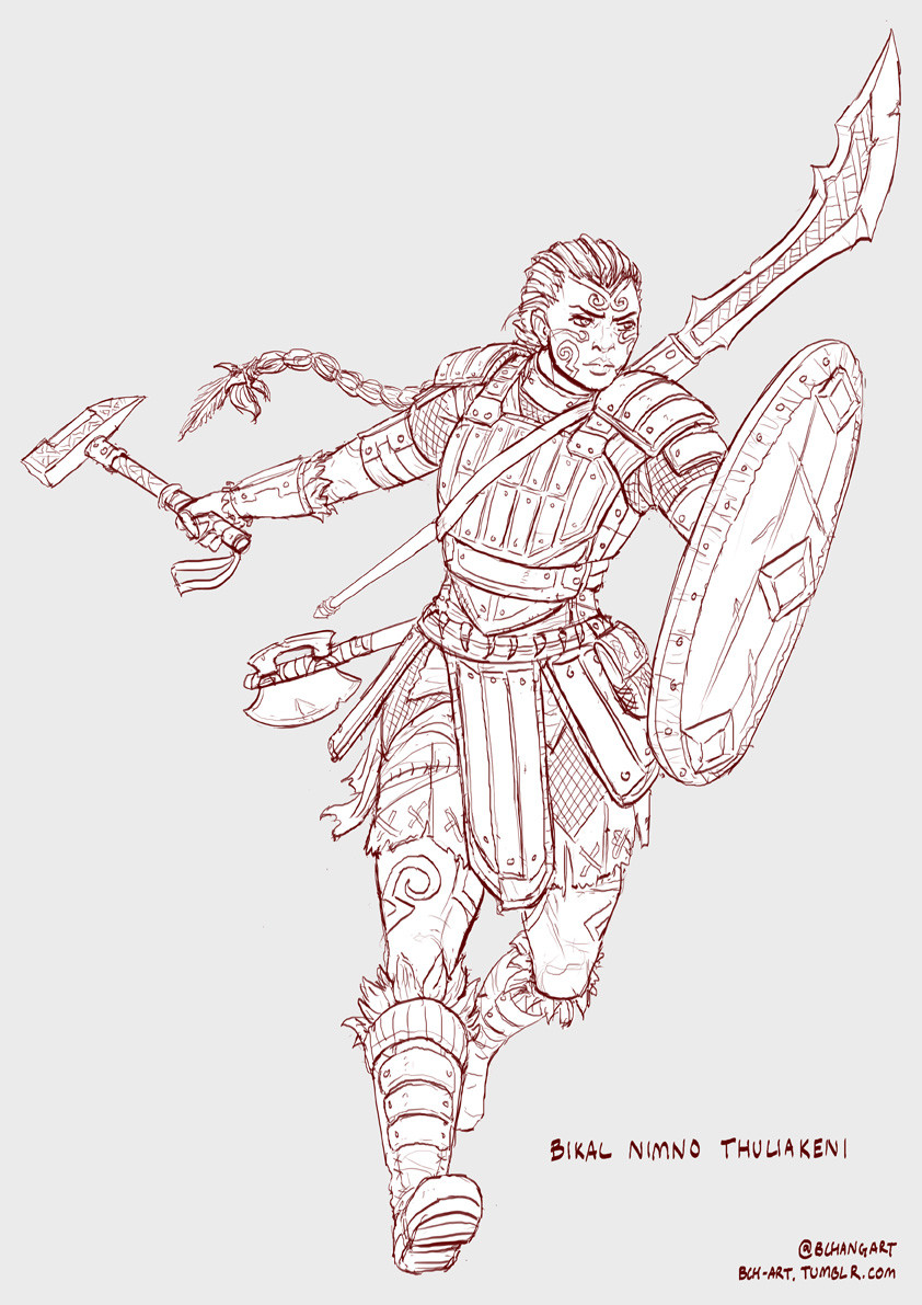 Brandon Chang Female Goliath Fighter Character optimization guide to dnd 5e's goliath race. brandon chang female goliath fighter