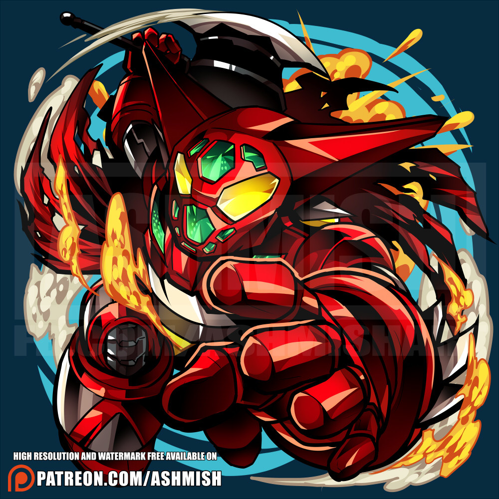 Wallpaper Zhan Ashmish Getter Robo Desktop Wallpaper Free