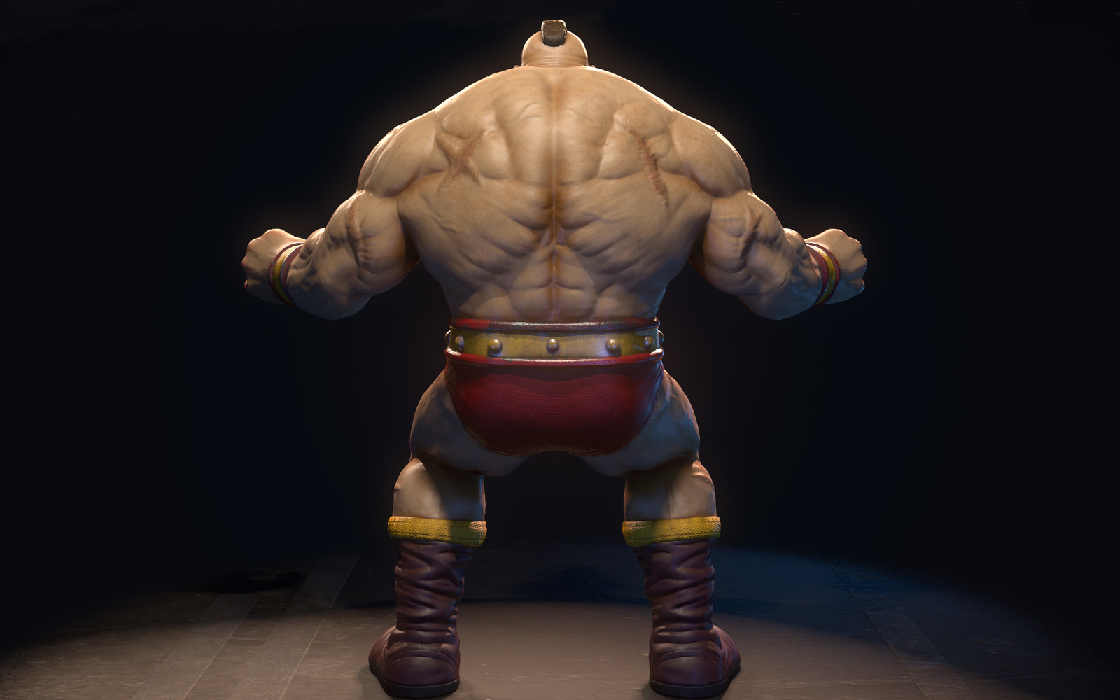 Зангиев из Street Fighter