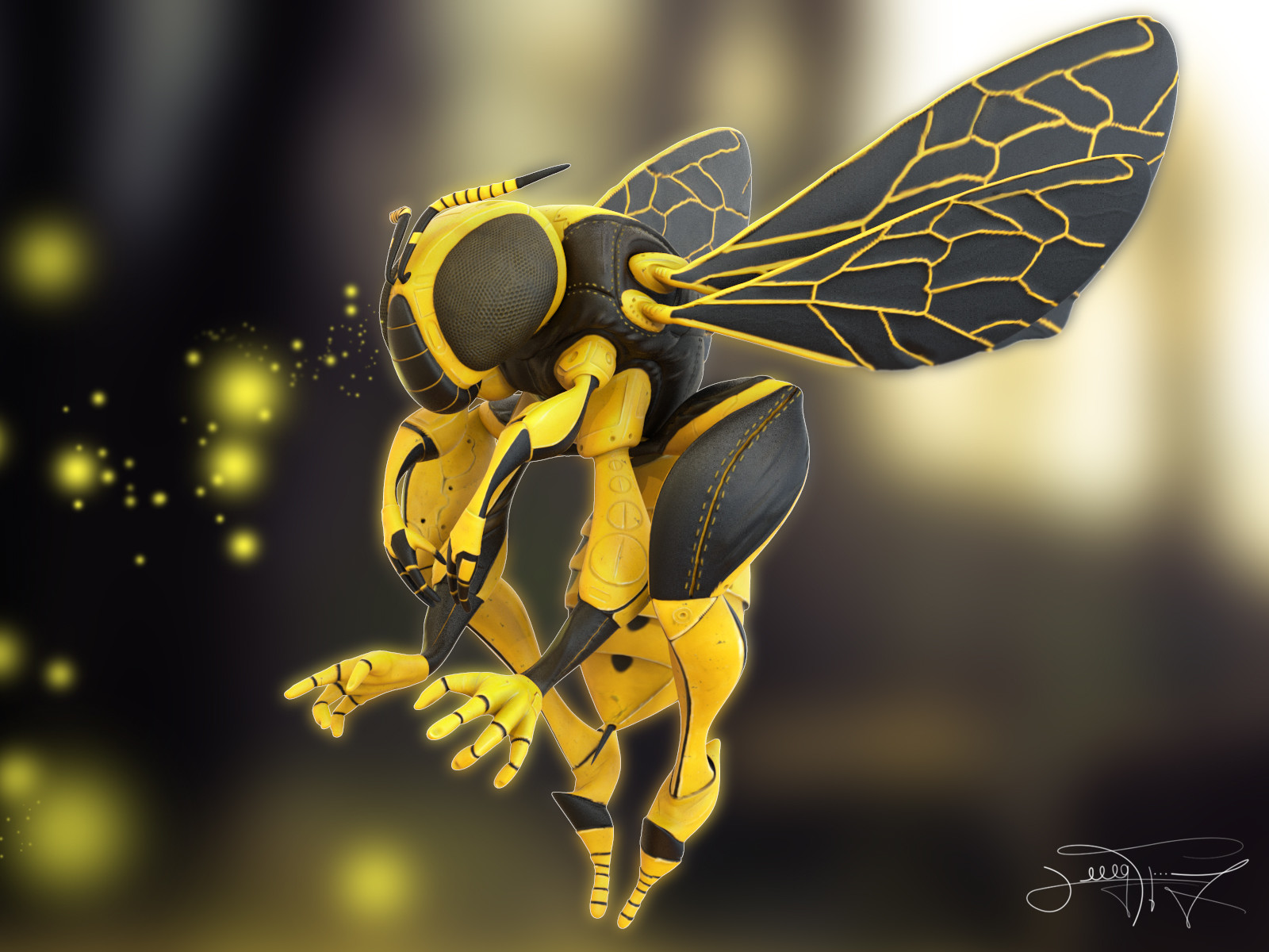 ArtStation - Mecha Bee