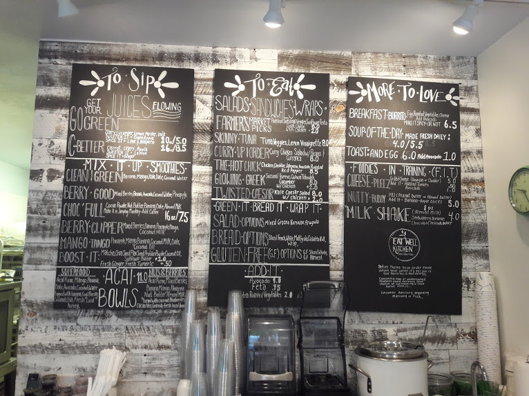 Artstation Menu Design Chalk Lettering Angel Brito