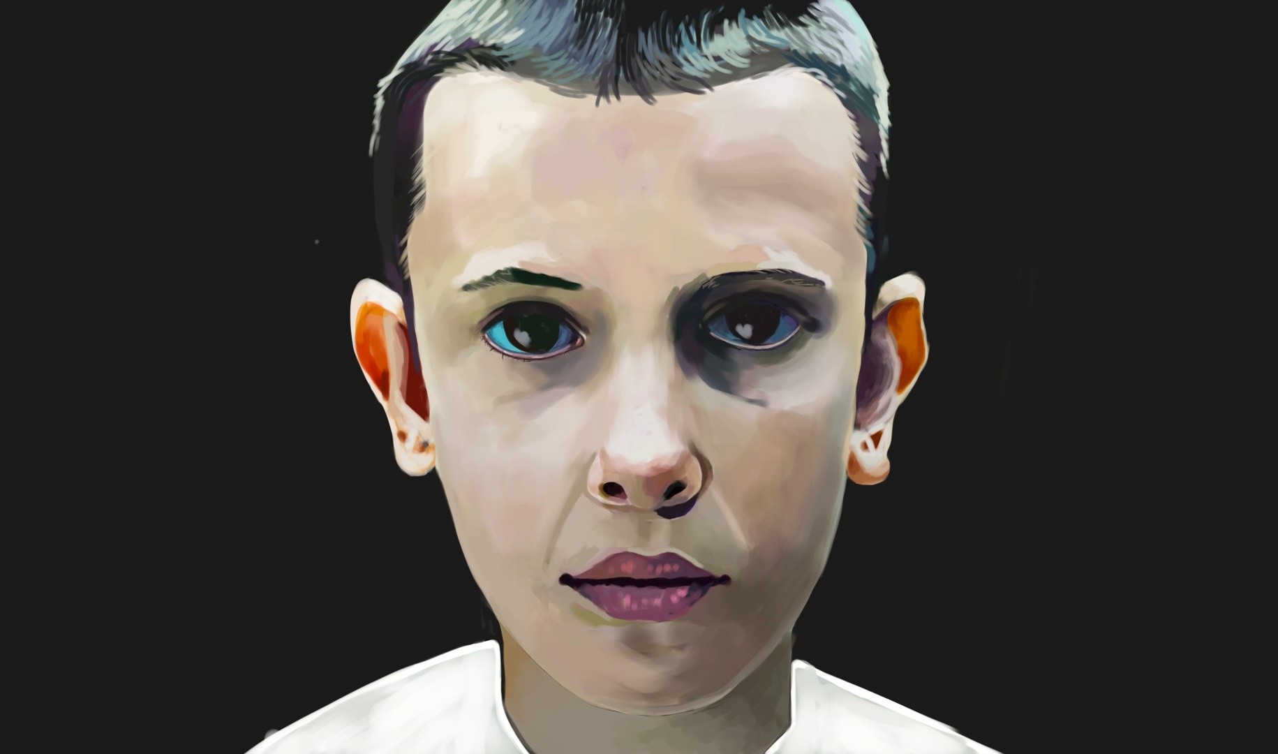 ArtStation - Eleven Stranger Things