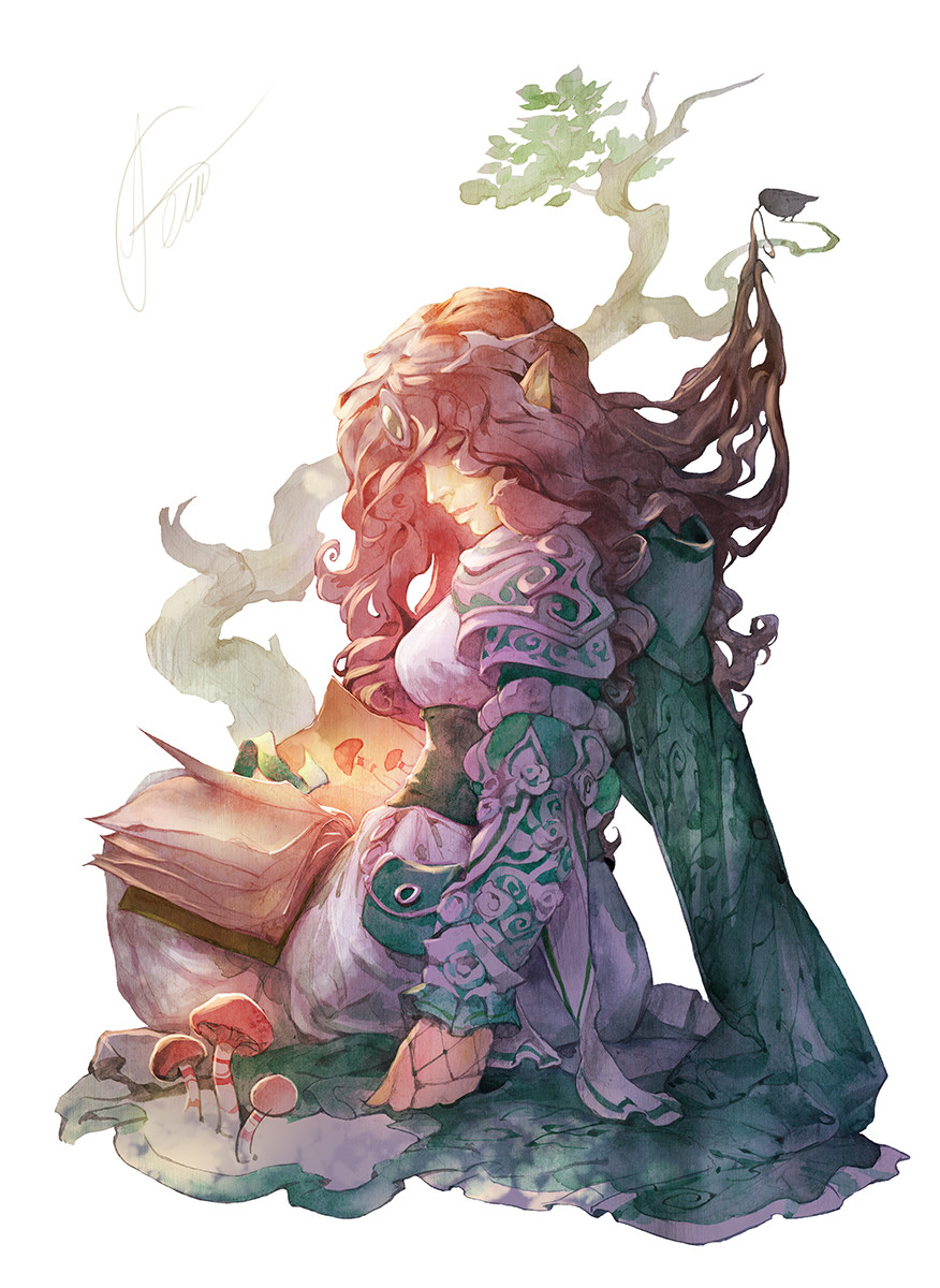 elven herbal doctor ksanda creepycrafts