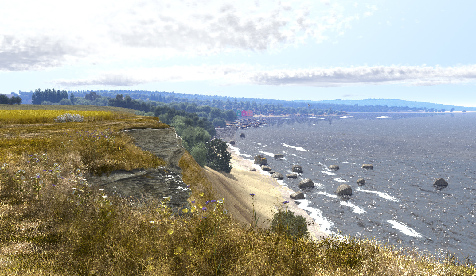 ArtStation - Norvegian Cliff