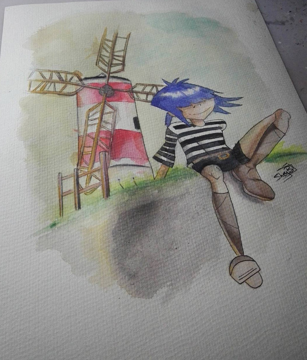 Artstation Noodle Gorillaz Shey Bello,Cute Manga Girl Pfp