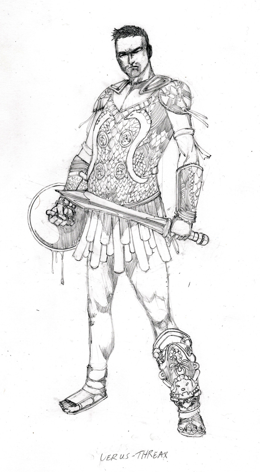 Sketch of Gladiator