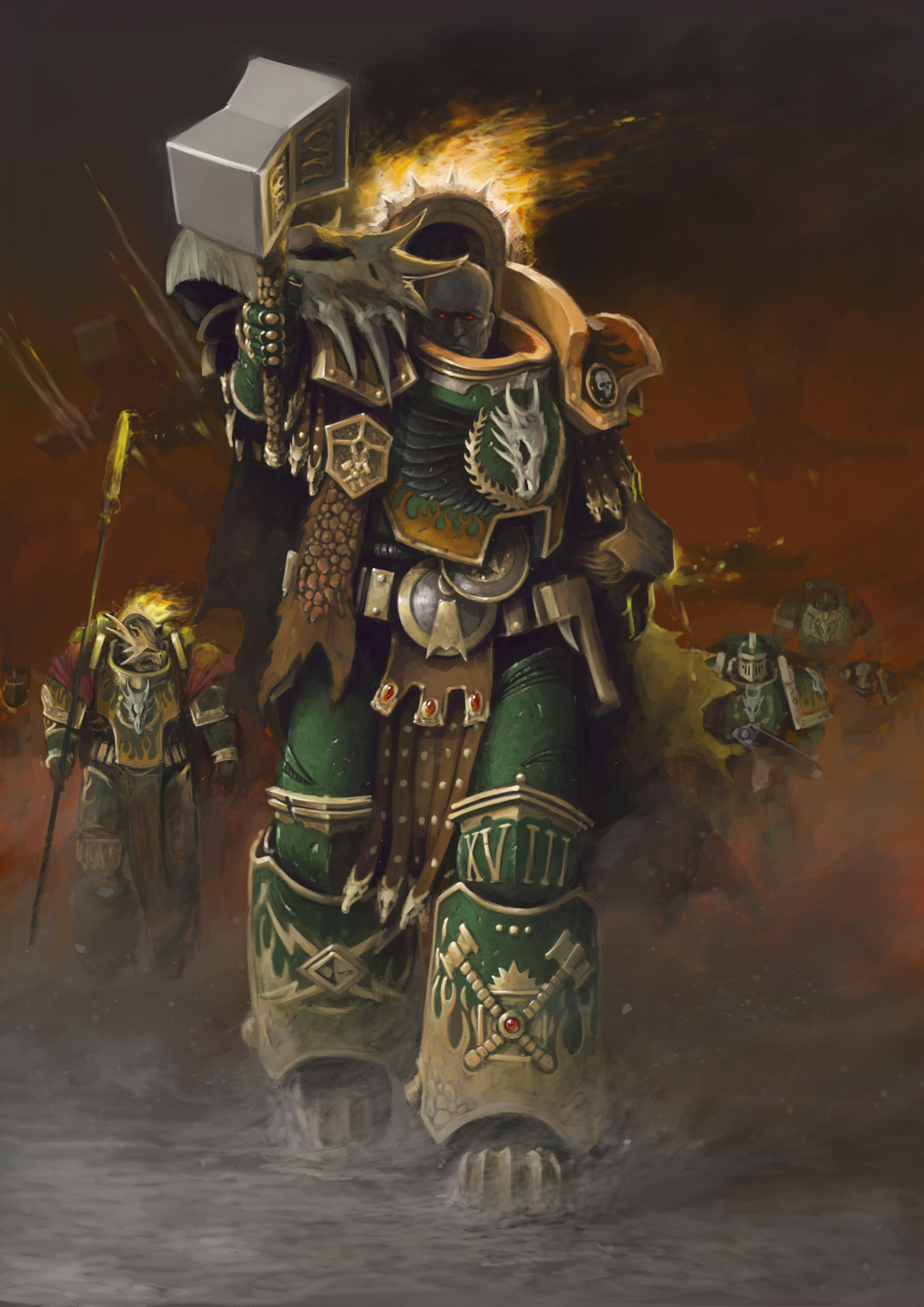 ArtStation Primarch Vulkan artstation-primarch-vulkan