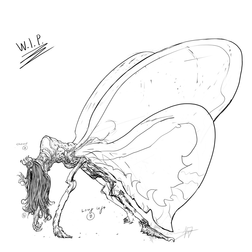 The Corrupted Butterflyqueen - 2nd work in progress