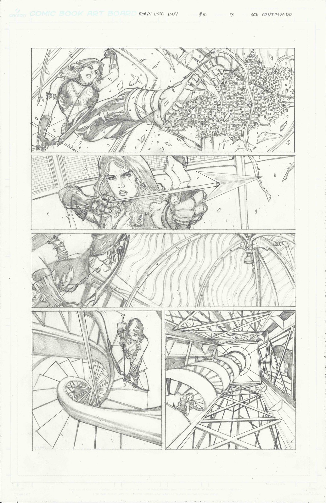 Page 13 of Robyn Hood I Love New York #10 from Zenescope Entertainment.