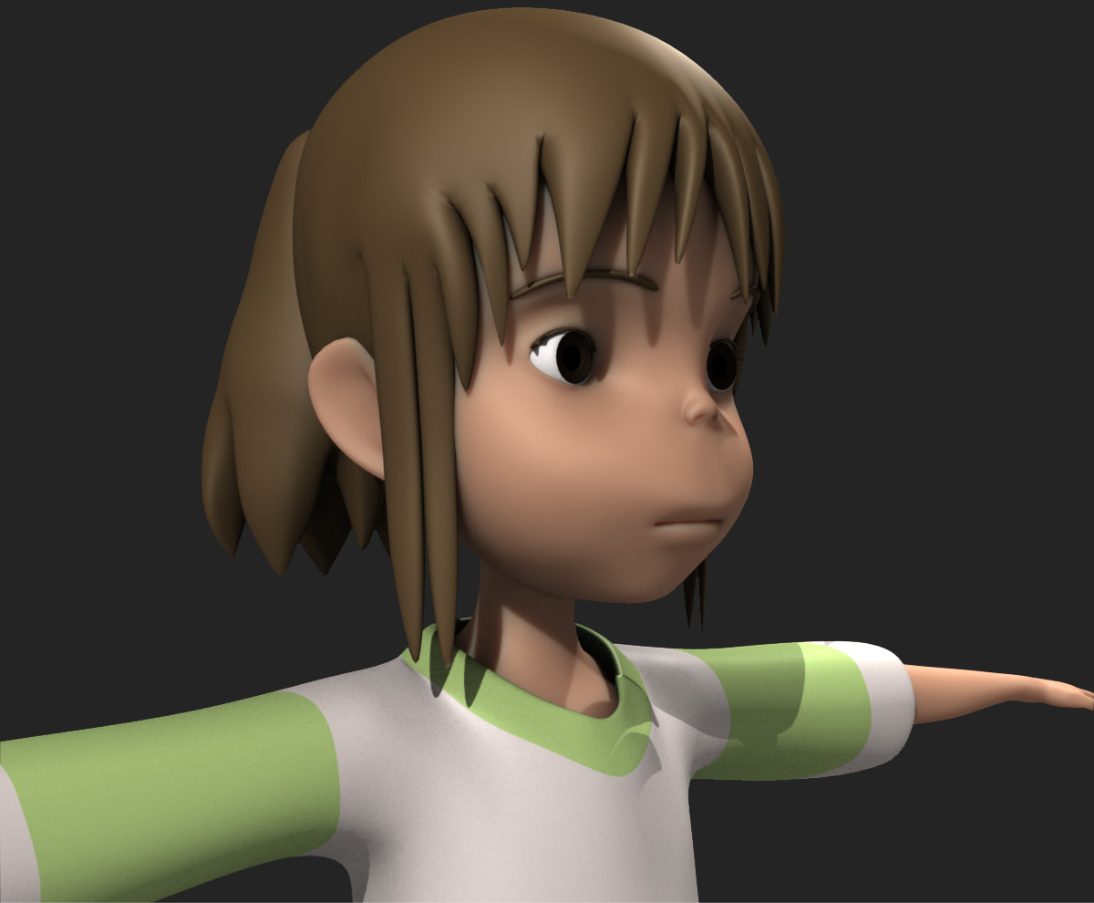 Artstation Studio Ghibli Spirited Away Chihiro Sen Andrew