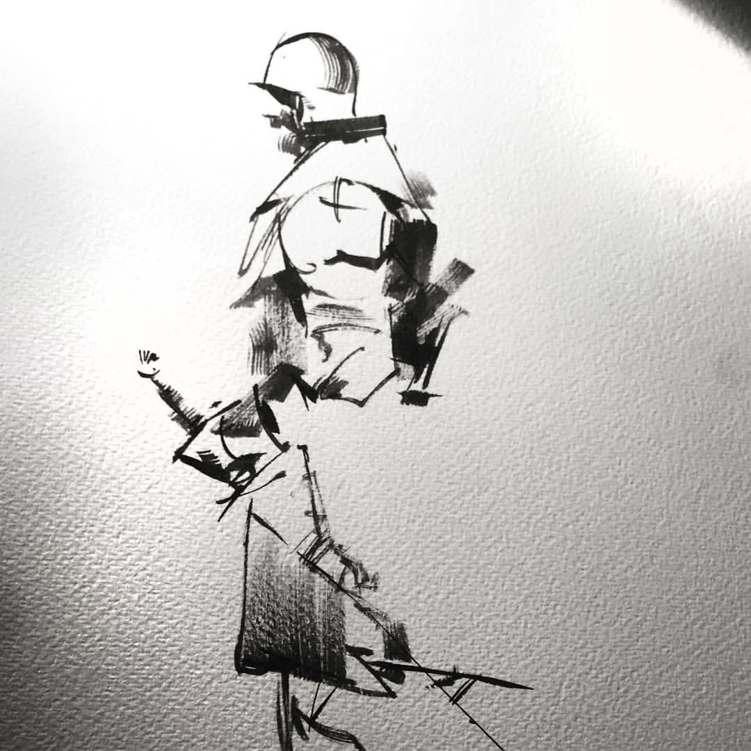 final image for knight sketch