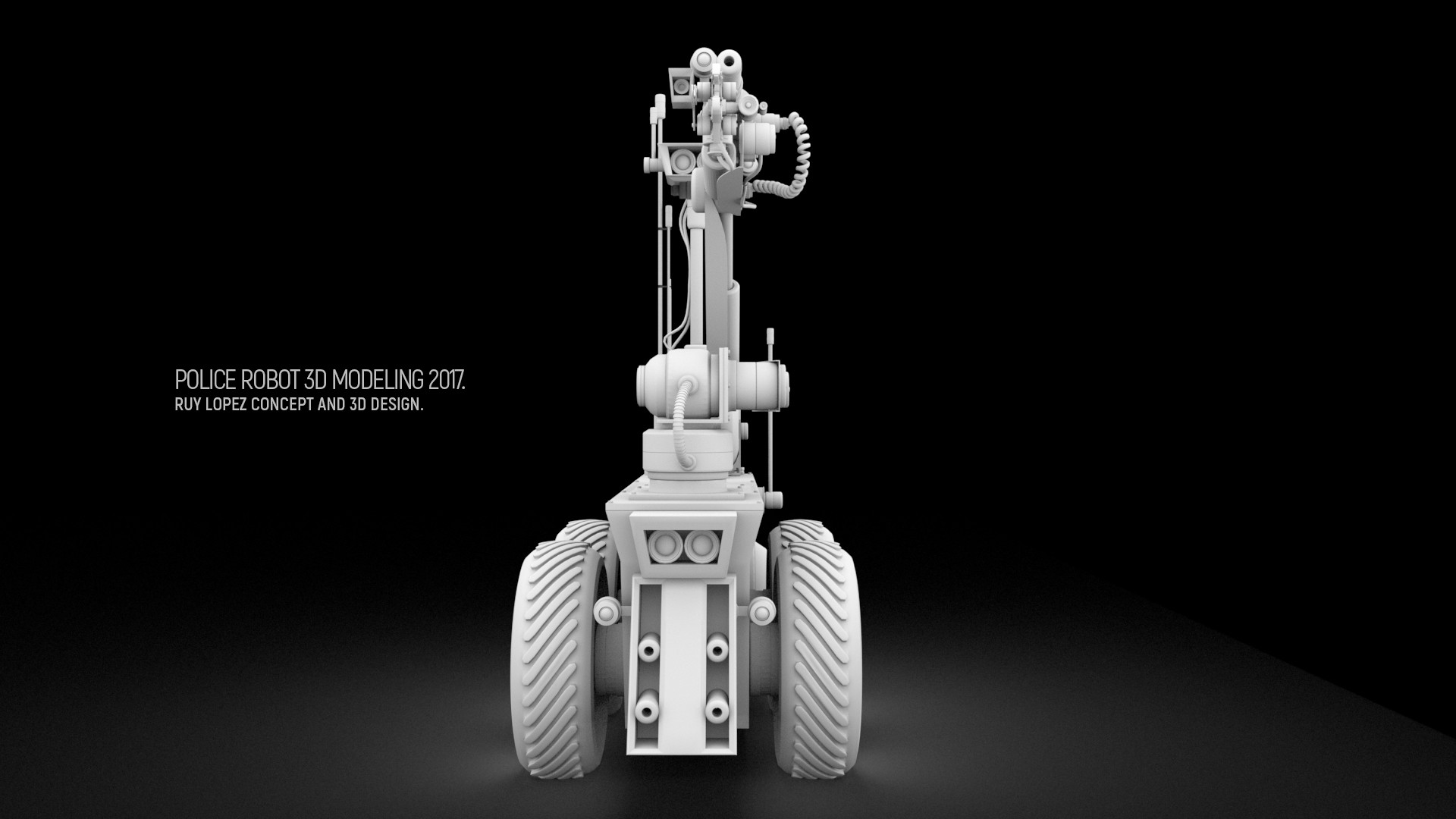 Wallpaper Police Robot Hd